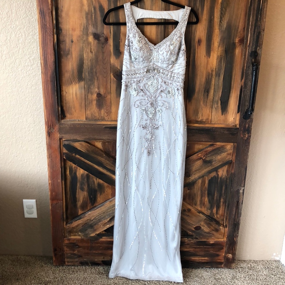 Sue Wong formal beaded dress